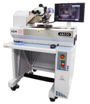 AB 550 — Полуавтоматическая машина разварки кристаллов. Разварка Al–проволокой, клин-клин.