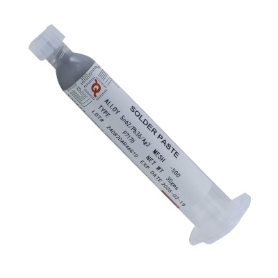 Водосмываемая паяльная паста P717D-Sn62-Pb36/Ag2, Тип 3, Тип 4 и Тип 5 (717D)